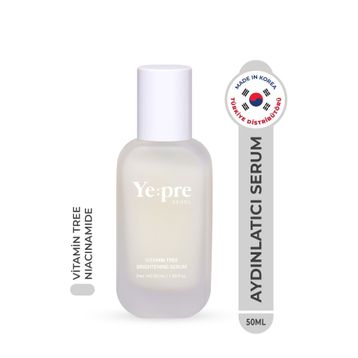 Ye:pre Vitamin Tree Brightening Serum Niacinamide Kore 50 ml Aydınlatıcı Cilt Tonu Eşitleyici Serum