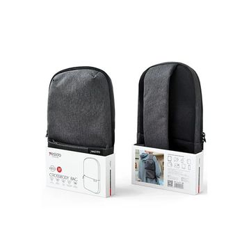Yesido WB33 Gri Polyester 600D Kumaşlı 7 inç Sırt Çantası