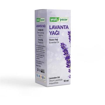 Yeşil Pazar 10 ml Bitkisel Sabit Lavanta Yağı