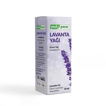Yeşil Pazar 10 ml Bitkisel Sabit Lavanta Yağı