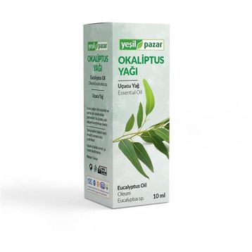 Yeşil Pazar 10 ml Bitkisel Sabit Okaliptus Yağı