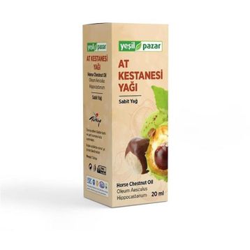 Yeşil Pazar 20 ml Bitkisel Sabit At Kestanesi Yağı