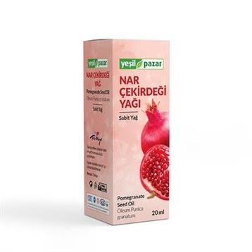 Yeşil Pazar 20 ml Bitkisel Sabit Nar Çekirdeği Yağı