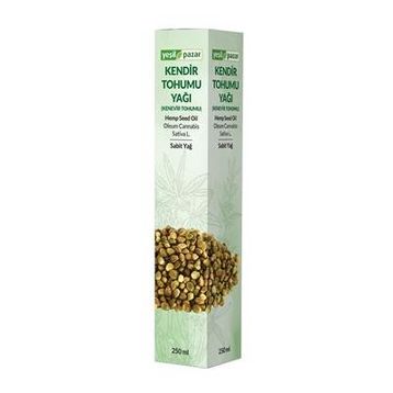 Yeşil Pazar 250 ml Bitkisel Sabit Kenevir Yağı