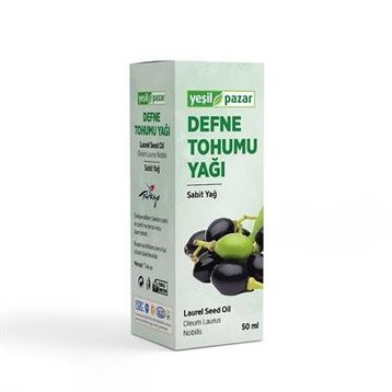 Yeşil Pazar 50 ml Bitkisel Sabit Defne Tohumu Yağı