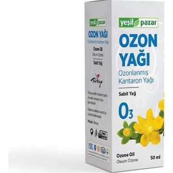 Yeşil Pazar 50 ml Ozonlanmış Kantaron Yağı