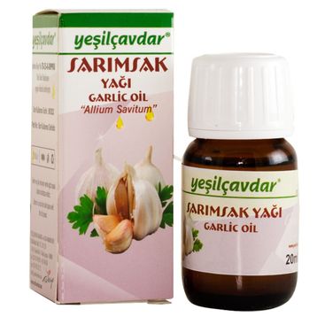 Yeşilçavdar 20 ml Sarımsak Yağı