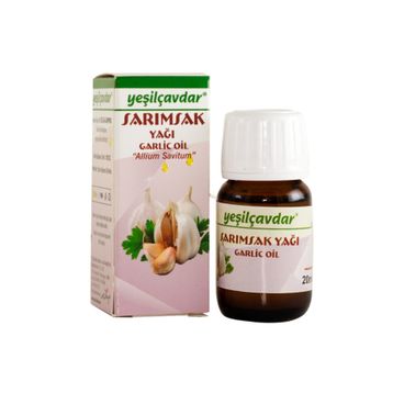 Yeşilçavdar 20 ml Sarımsak Yağı
