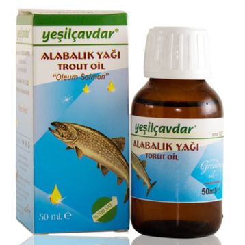Yeşilçavdar 50 ml Alabalık Yağı