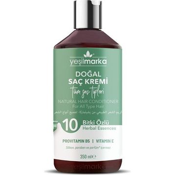 Yeşilmarka 350 ml Doğal Saç Kremi