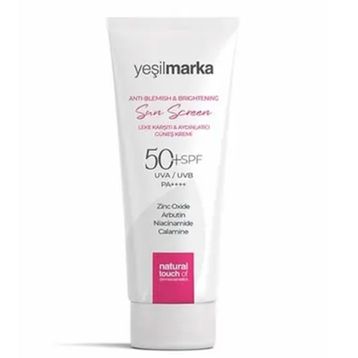 Yeşilmarka 50 ml 50 SPF Leke Karşıtı Aydınlatıcı Güneş Kremi