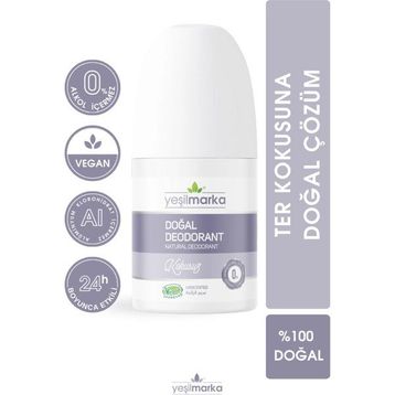 Yeşilmarka 50 ml Doğal Kokusuz Deodorant