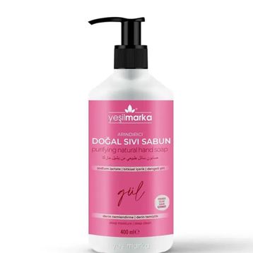 Yeşilmarka Doğal Gül Kokulu 400 ml Sıvı Sabun