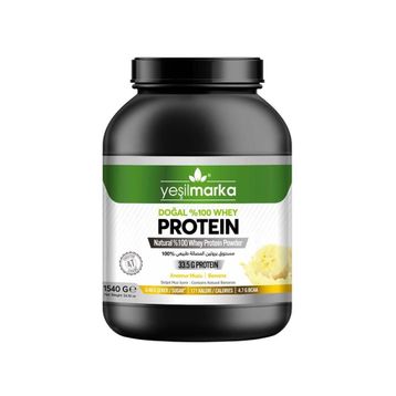 Yeşilmarka Doğal Whey Anamur Muzu 748 gr Protein Tozu