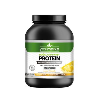 Yeşilmarka Whey Aromasız 1540 gr Protein Tozu
