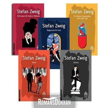 Yetişkin Klasikleri-Kafka ve Stefan Zweig Seti-5 Kitap Takım - Kolektif