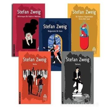 Yetişkin Klasikleri-Kafka ve Stefan Zweig Seti-5 Kitap Takım - Kolektif