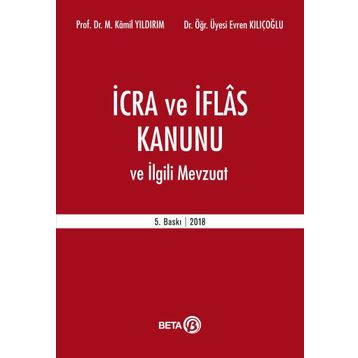 Yetkinİcra ve İflas Kanunu ve İlgili Mevzuat