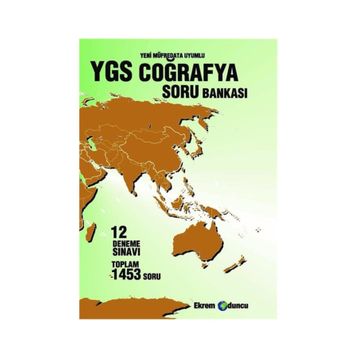 YGS 1453 Coğrafya Soru Bankası - Ekrem Oduncu