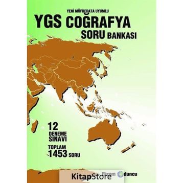 YGS 1453 Coğrafya Soru Bankası - Ekrem Oduncu