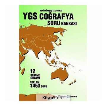 YGS 1453 Coğrafya Soru Bankası - Ekrem Oduncu