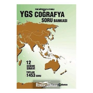 YGS 1453 Coğrafya Soru Bankası - Ekrem Oduncu