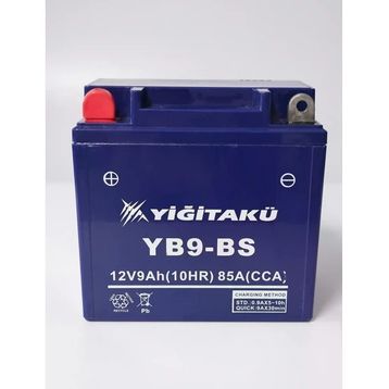 Yiğit Akü YB9-BS 12 V 9 Ah Motosiklet Aküsü
