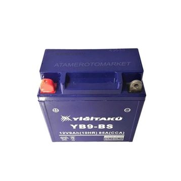 Yiğit Akü YB9-BS-2025 12 V 9 Ah Motosiklet Aküsü