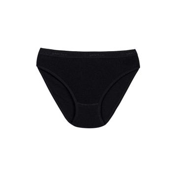 Yıldız 3710 Siyah 12 Adet Kadın Ribana Bikini Külot