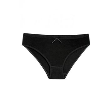 Yıldız 3911 Siyah 12 Adet Kadın Bambu Bikini Külot