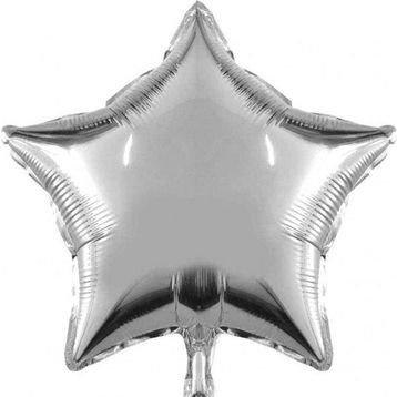 Yıldız Gümüş 45 cm Folyo Balon