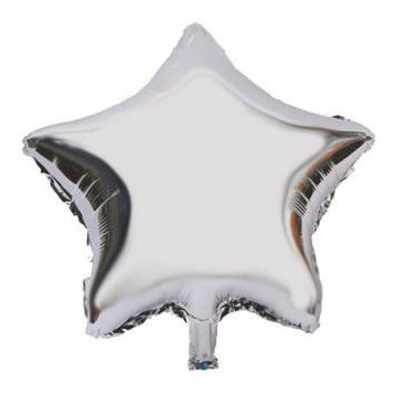 Yıldız Gümüş 45 cm Folyo Balon