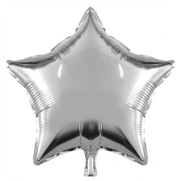Yıldız Gümüş 45 cm Folyo Balon