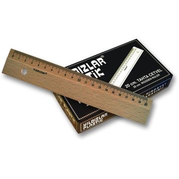 Yıldızlar 090 Tahta 20 cm Cetvel