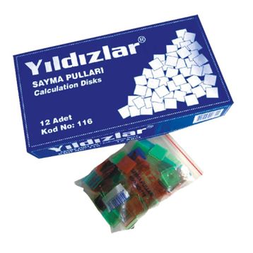 Yıldızlar 116 Sayma Pulları