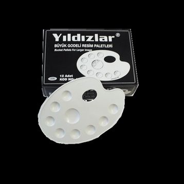 Yıldızlar 138 Oval Godeli Büyük Palet