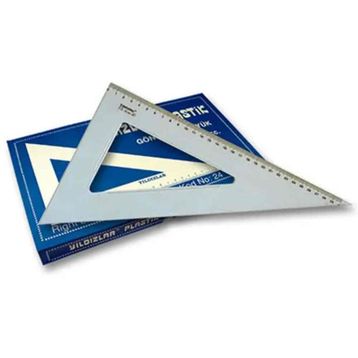Yıldızlar 24 60 Derece 32 cm Büyük Öğrenci Gönyesi