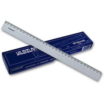 Yıldızlar 33 50 cm Plastik Cetvel