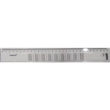 Yıldızlar Çarpım Tablosu 30 cm Cetvel