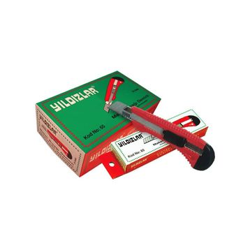 Yıldızlar Geniş Metal Uçlu Maket Bıçağı