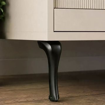 Yılmaz Merkür 16 cm Ayak Siyah Renk Metal Mobilya Ayağı