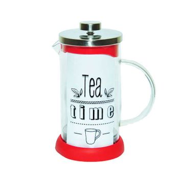 Yitian Bitki Demliği Kırmızı 600 ml French Press