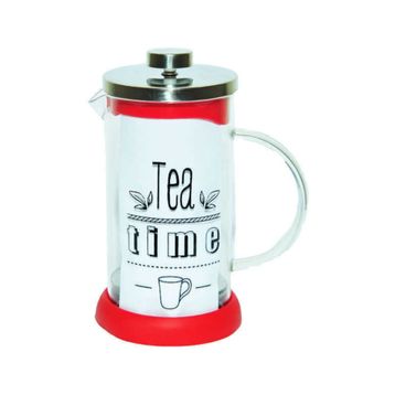 Yitian Bitki Demliği Kırmızı 600 ml French Press