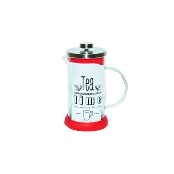 Yitian Bitki Demliği Kırmızı 600 ml French Press