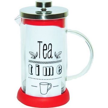Yitian Bitki Demliği Kırmızı 600 ml French Press