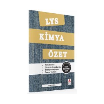 YKS 1. Oturum Kimya Özet TYT - İlker Yücel