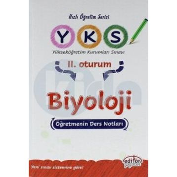 YKS 2. Oturum Biyoloji Öğretmenin Ders Notları - Editör Yayınları Komisyon