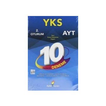 Yks Ayt 10 Fasikül Deneme Aydın Yayınları