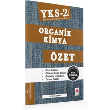 YKS AYT 2. Oturum Organik Kimya Özet Delta Kültür Yayınları
