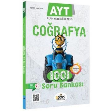 YKS AYT Coğrafya 1001 Soru Bankası Biders Yayınları